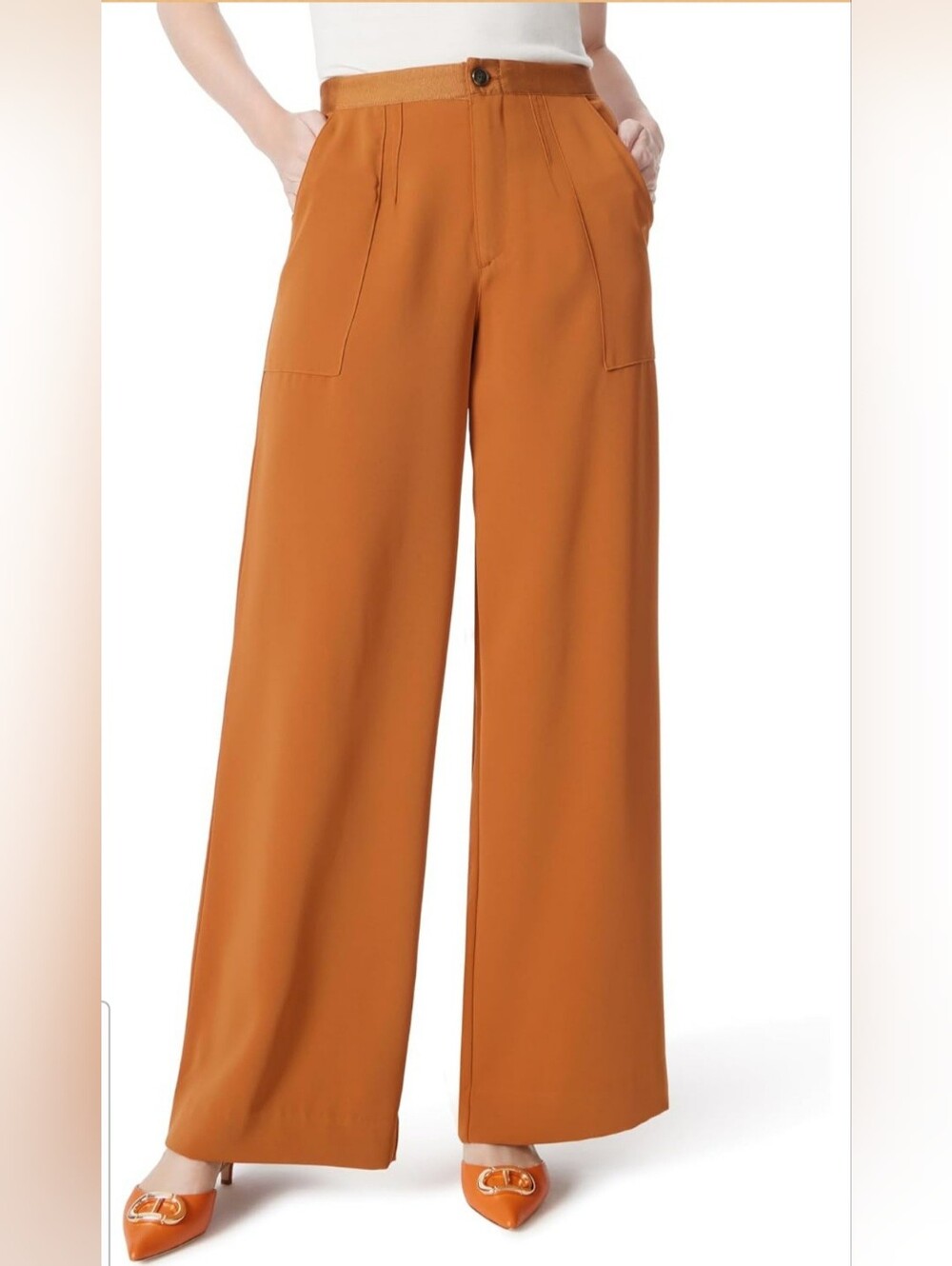 Sugar Almond Wide Leg Pant